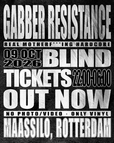 Artwork Gabber Resistance: Back at Maassilo