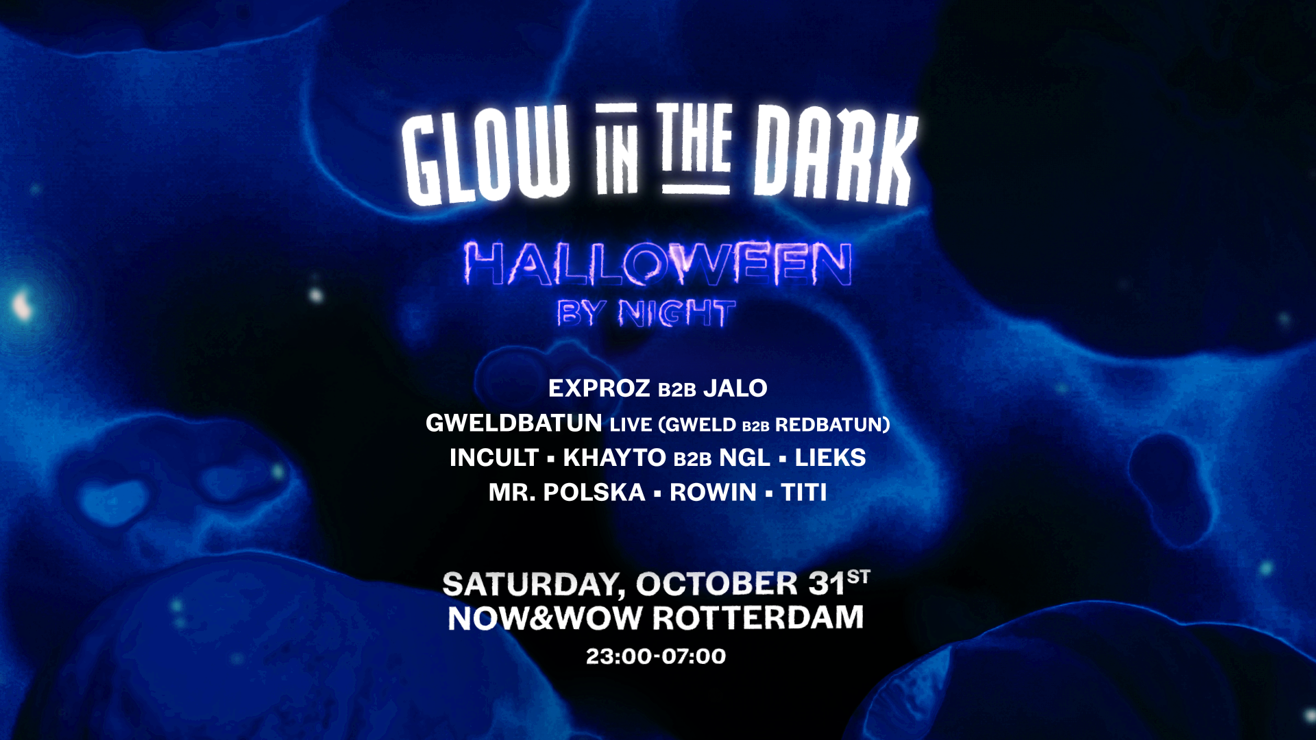 Poster By Night - Glow in the Dark 'Halloween Special' 2026